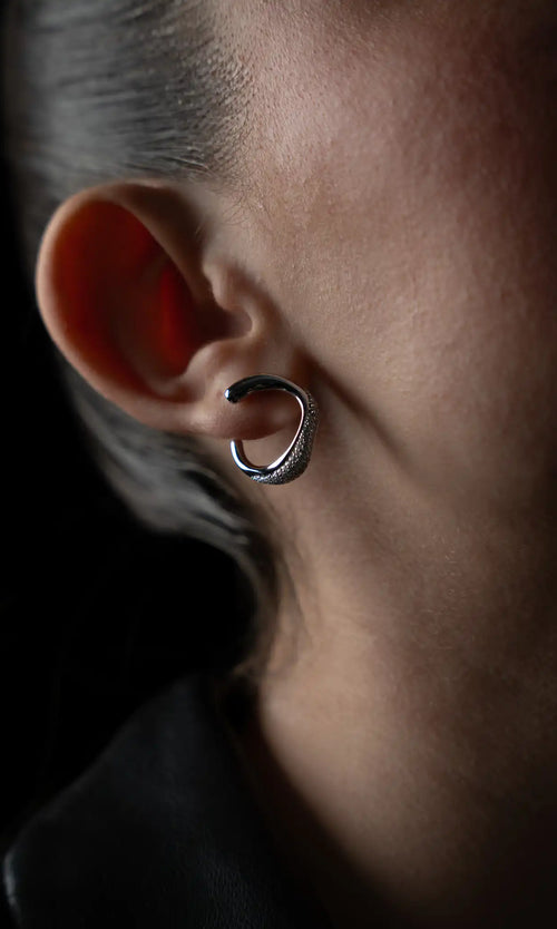 Paul Valentine Crystal Galaxy Ear Studs