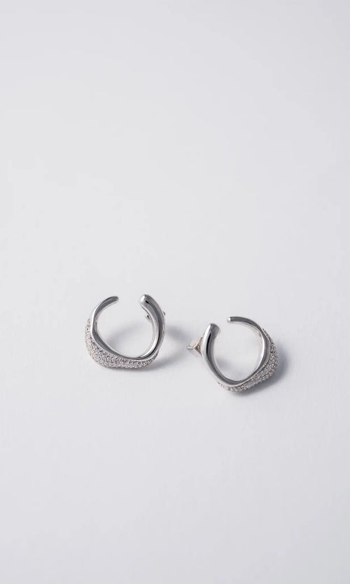 Paul Valentine Crystal Galaxy Ear Studs