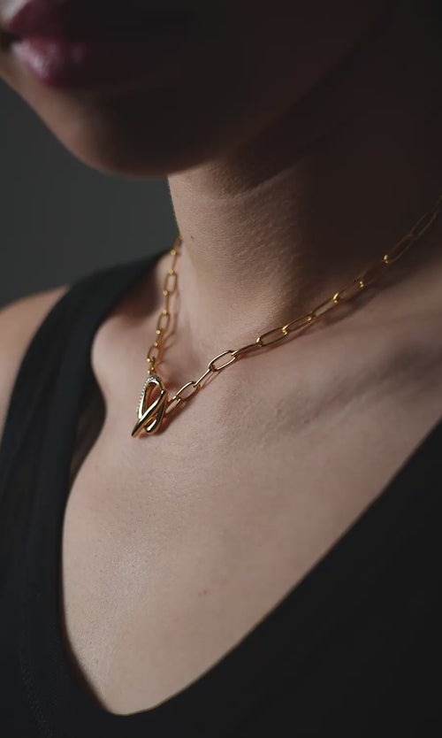 Paul Valentine Crystal Galaxy Necklace