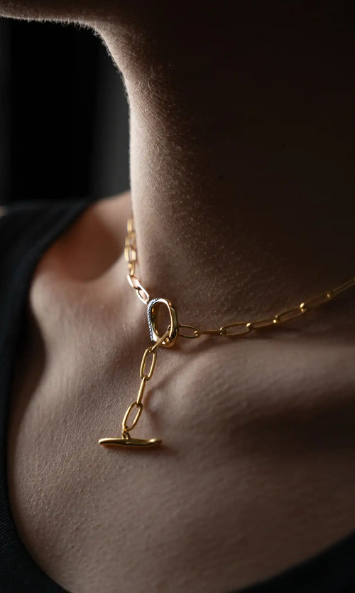 Paul Valentine Crystal Galaxy Necklace