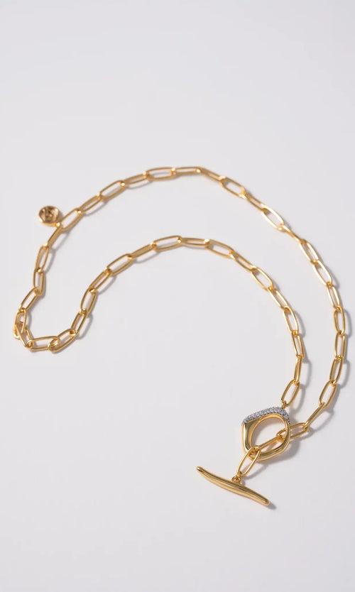 Paul Valentine Crystal Galaxy Necklace