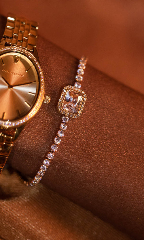 Paul Valentine Emerald Tennis Bracelet