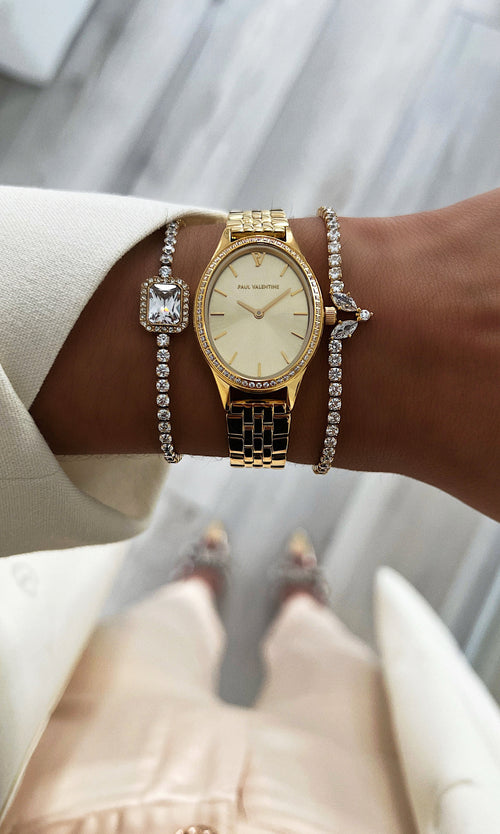 Paul Valentine Emerald Tennis Bracelet