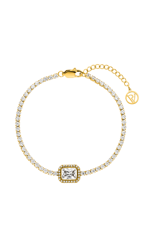 Paul Valentine Emerald Tennis Bracelet