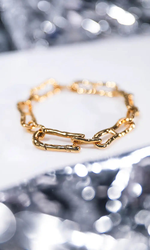 Paul Valentine Molten Chunky Bracelet