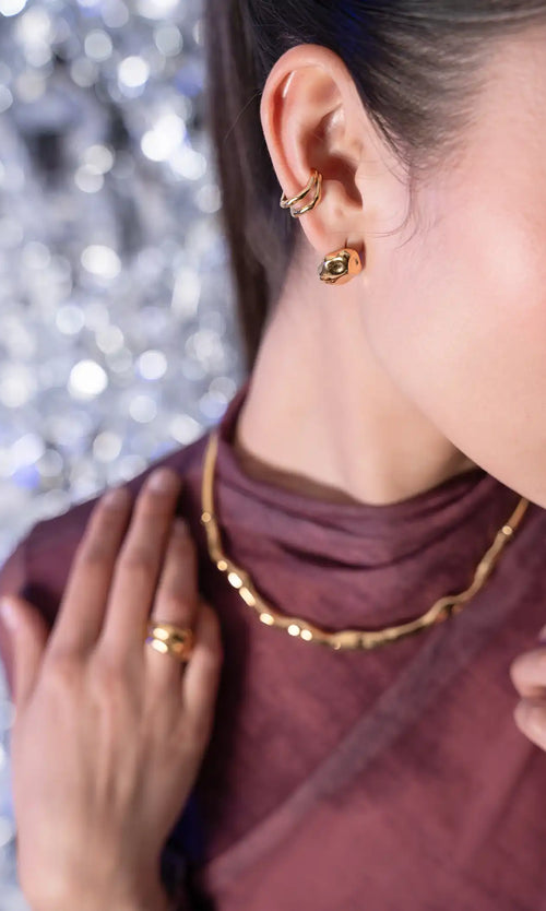 Paul Valentine Molten Ear Cuff