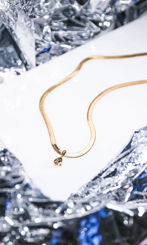 Paul Valentine Molten Sleek Necklace