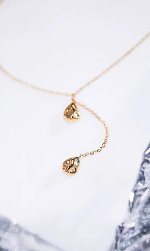 Paul Valentine Molten Y-Necklace