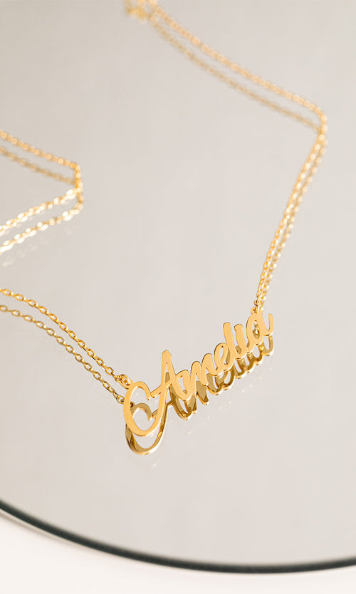 Paul Valentine Namenskette Script