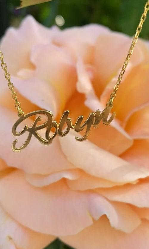 Paul Valentine Namenskette Script