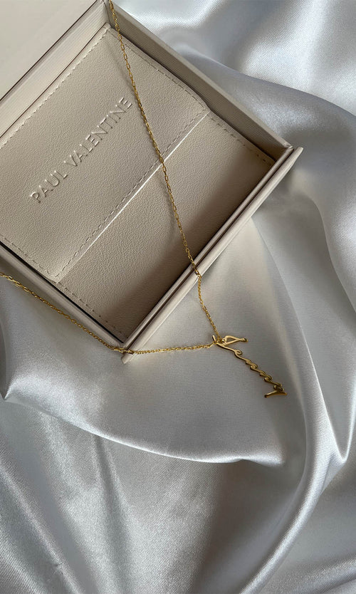 Paul Valentine Namenskette Vertical