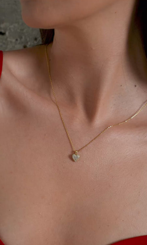 Paul Valentine Pure Heart Necklace