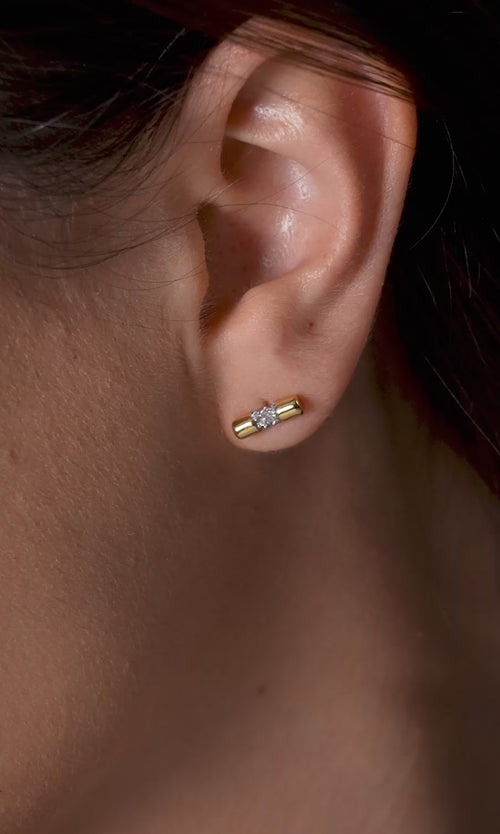 Paul Valentine Pure Ohrstecker 14k Vergoldet