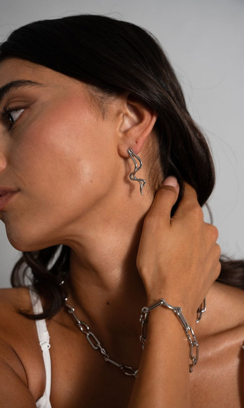 Paul Valentine Wave Rush Earrings