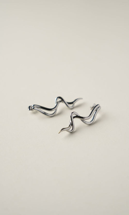 Paul Valentine Wave Rush Earrings