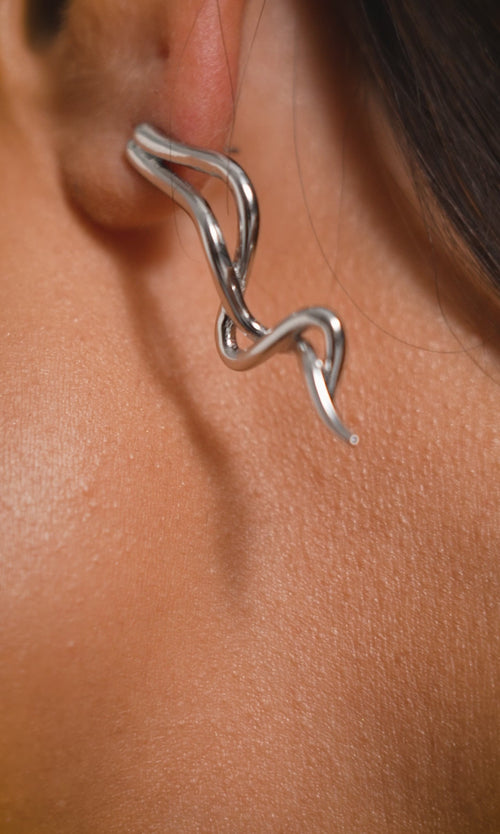 Paul Valentine Wave Rush Earrings