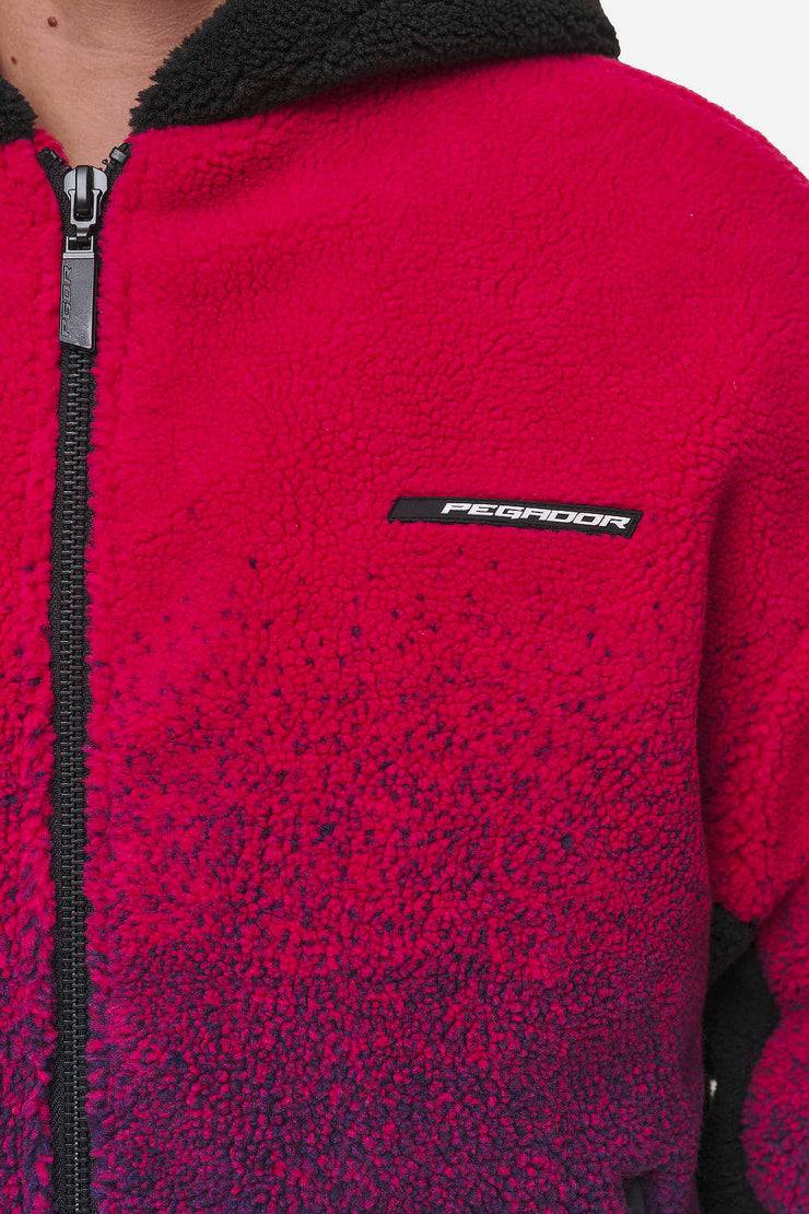 Pegador Absecon Teddy Jacket Virtual Pink Deep Purple Black