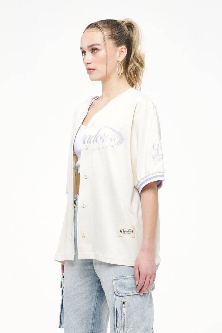 Pegador Angeles Oversize Baseball Shirt Angels Cream