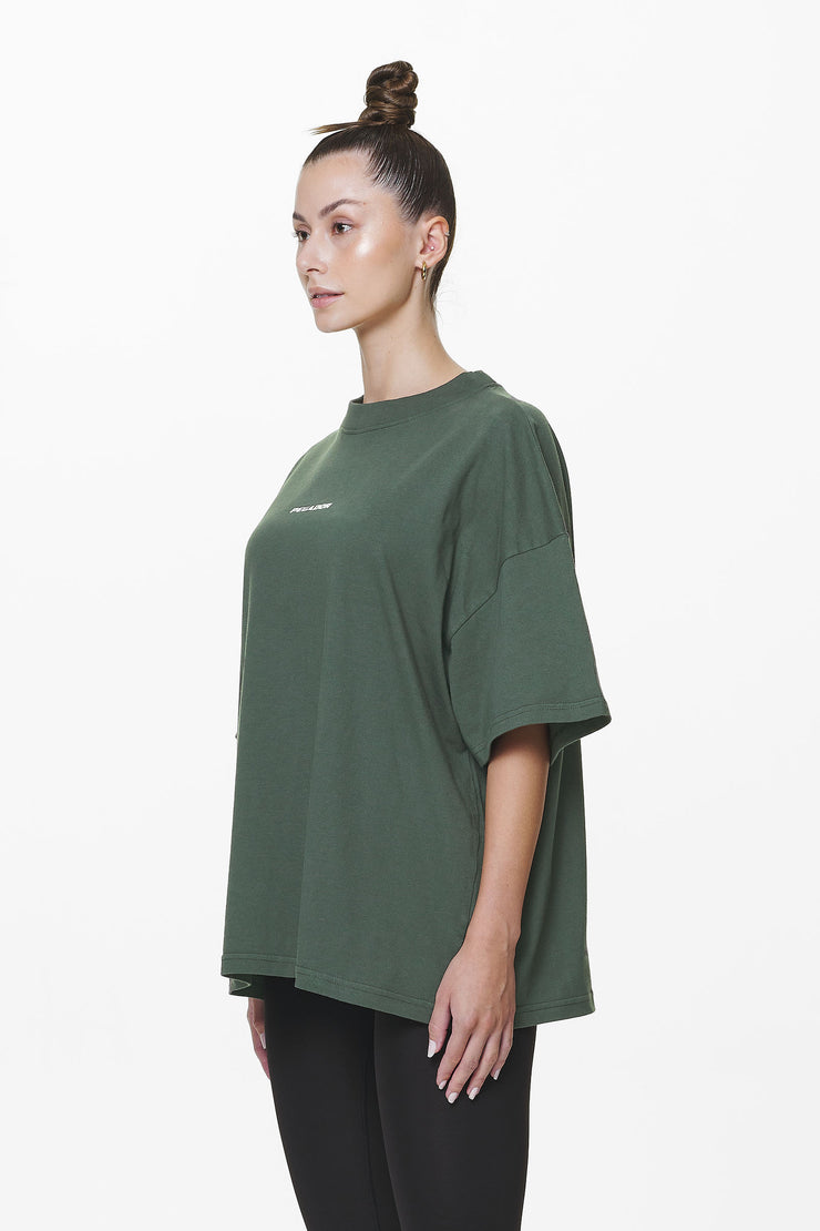 Pegador Arendal Logo Heavy Oversized Tee Washed Sage Green