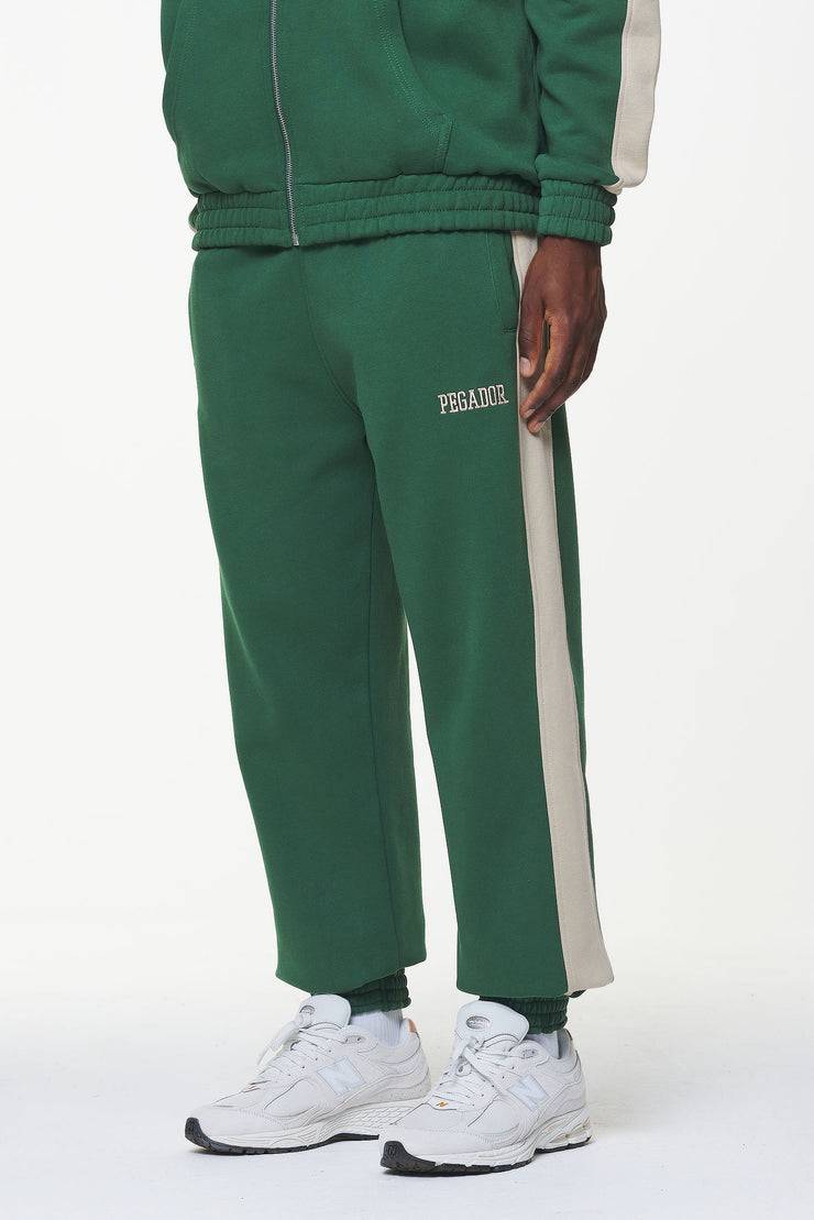 Pegador Aytoun Heavy Sweat Pants Vintage Washed British Green