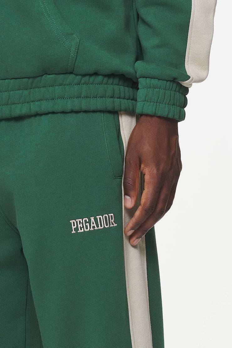 Pegador Aytoun Heavy Sweat Pants Vintage Washed British Green