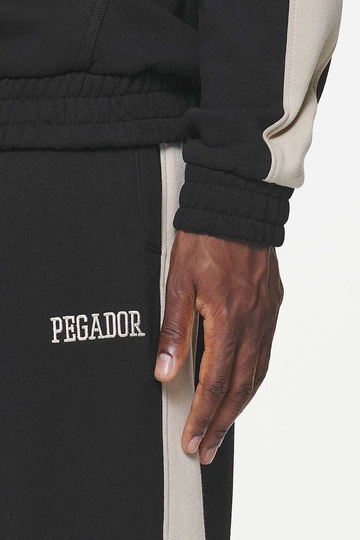 Pegador Aytoun Heavy Sweat Pants Vintage Washed Onyx Black