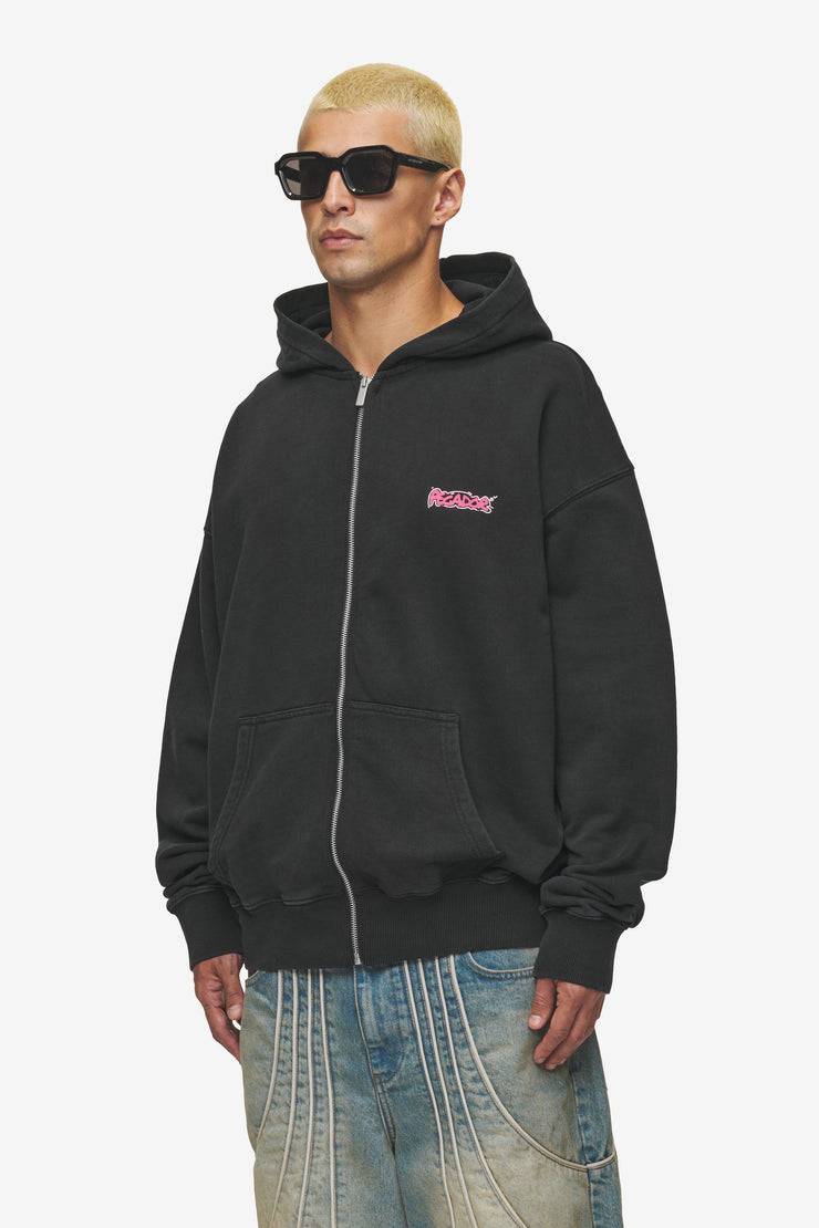 Pegador Barret Terry Oversized Sweat Jacket Vintage Black