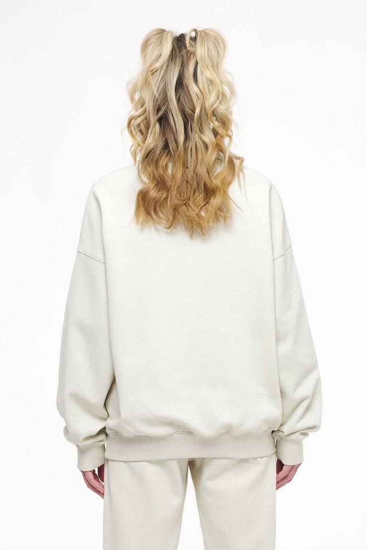 Pegador Bay Oversized Sweater Vintage Washed Angels Cream Gum