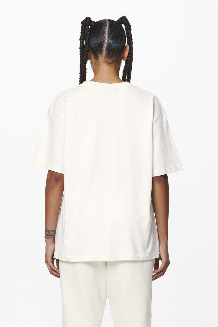 Pegador Bel Air Heavy Oversized Tee Washed Salty Cream Gum