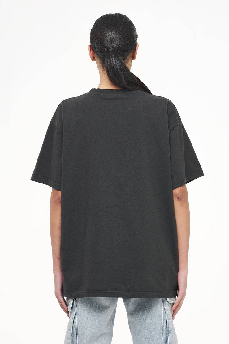 Pegador Beverly Oversized Tee Vintage Washed Iron Grey Gum