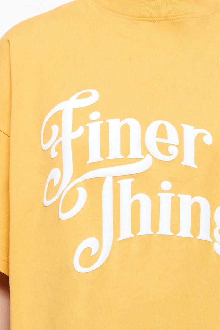 Pegador Birca Heavy Oversized Tee Vintage Washed Golden Sun