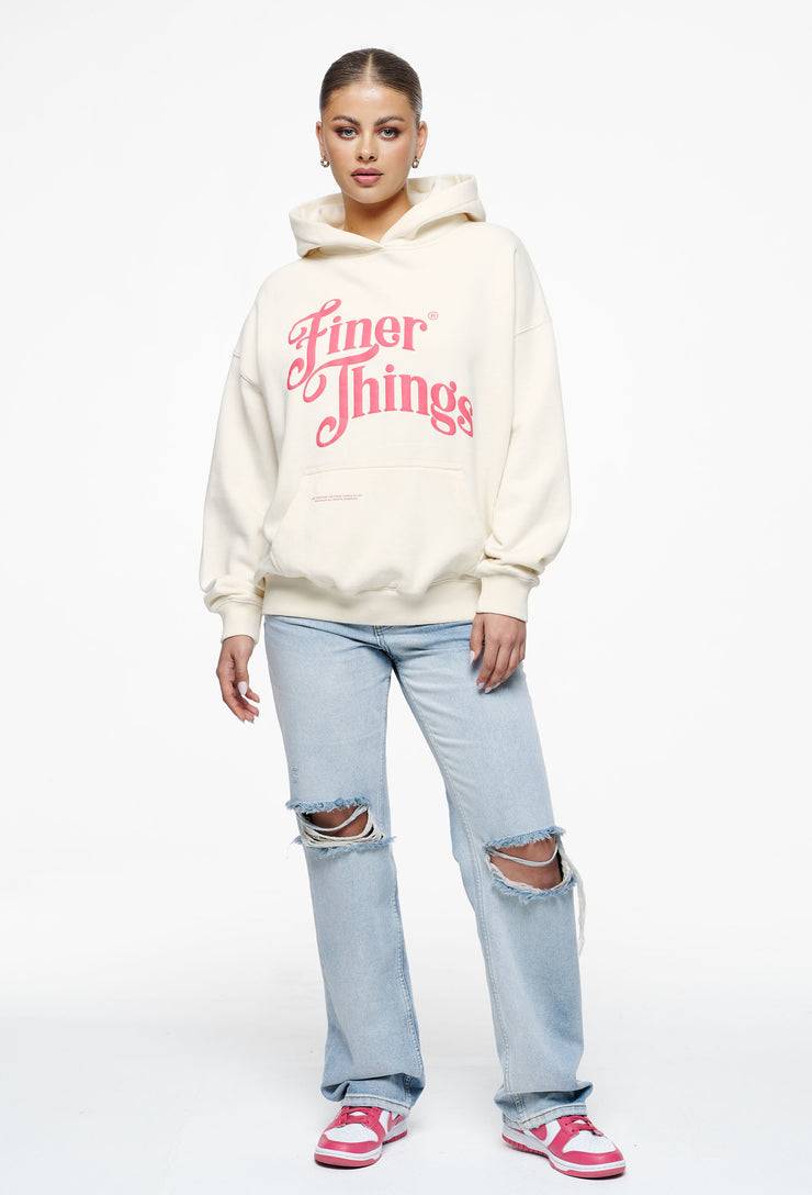 Pegador Birca Oversized Hoodie Vintage Washed Unbleached