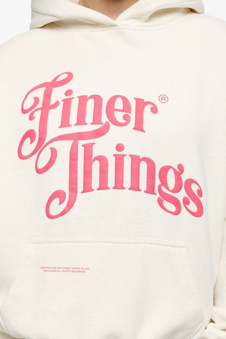 Pegador Birca Oversized Hoodie Vintage Washed Unbleached