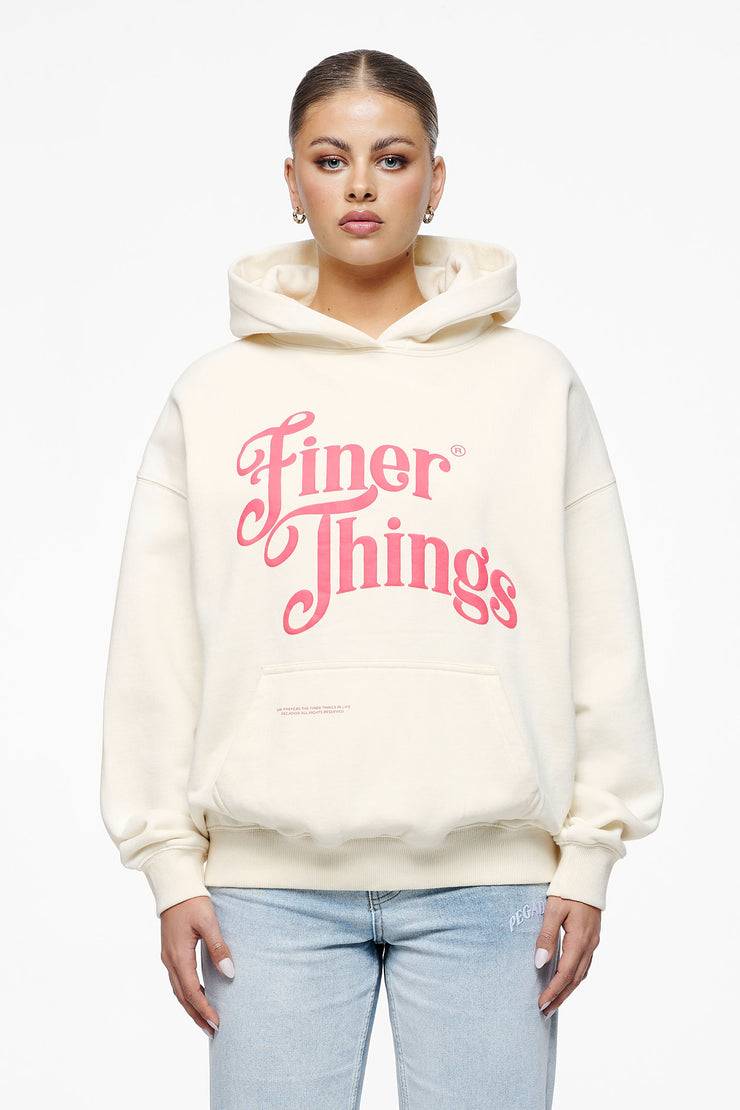 Pegador Birca Oversized Hoodie Vintage Washed Unbleached