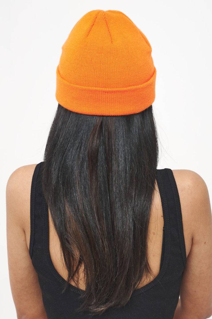 Pegador Birch Fisherman Beanie Sunrise Orange White