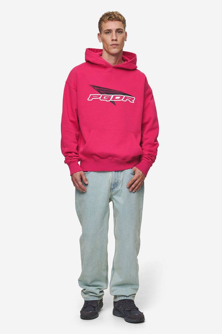 Pegador Blamor Oversized Hoodie Washed Virtual Pink