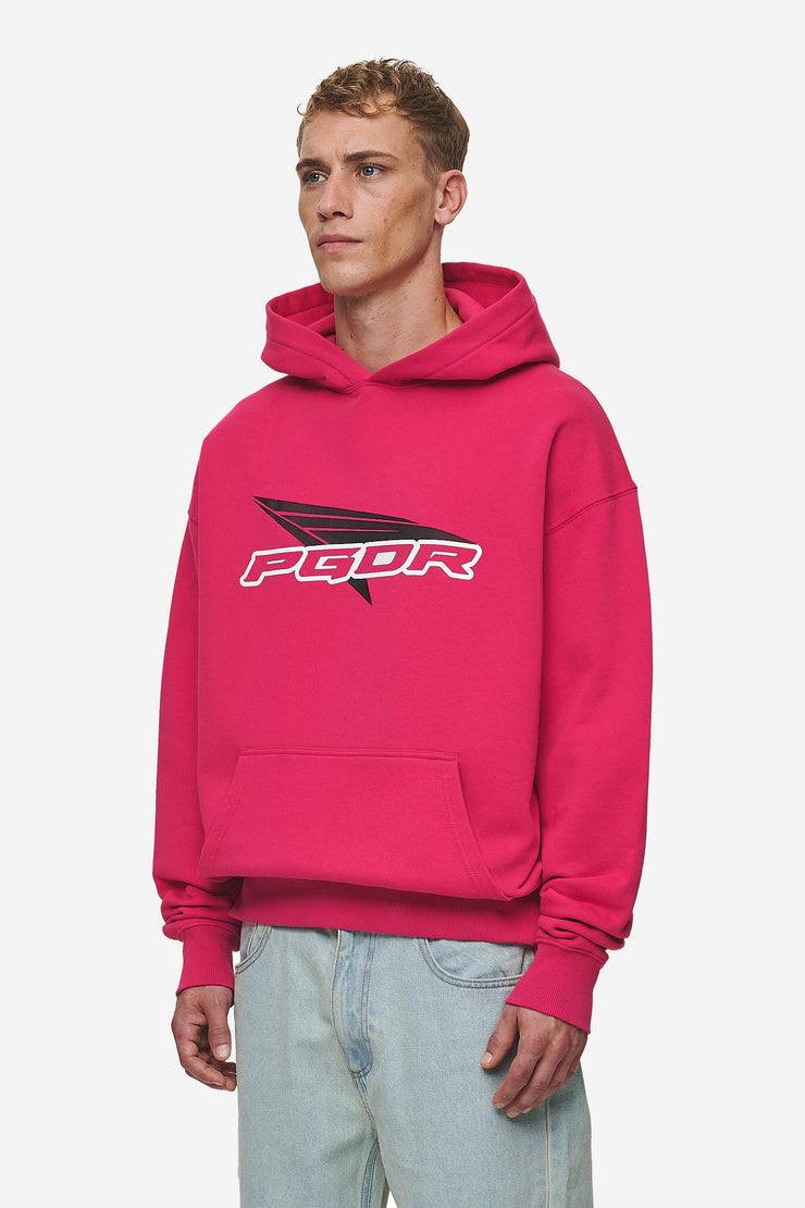 Pegador Blamor Oversized Hoodie Washed Virtual Pink