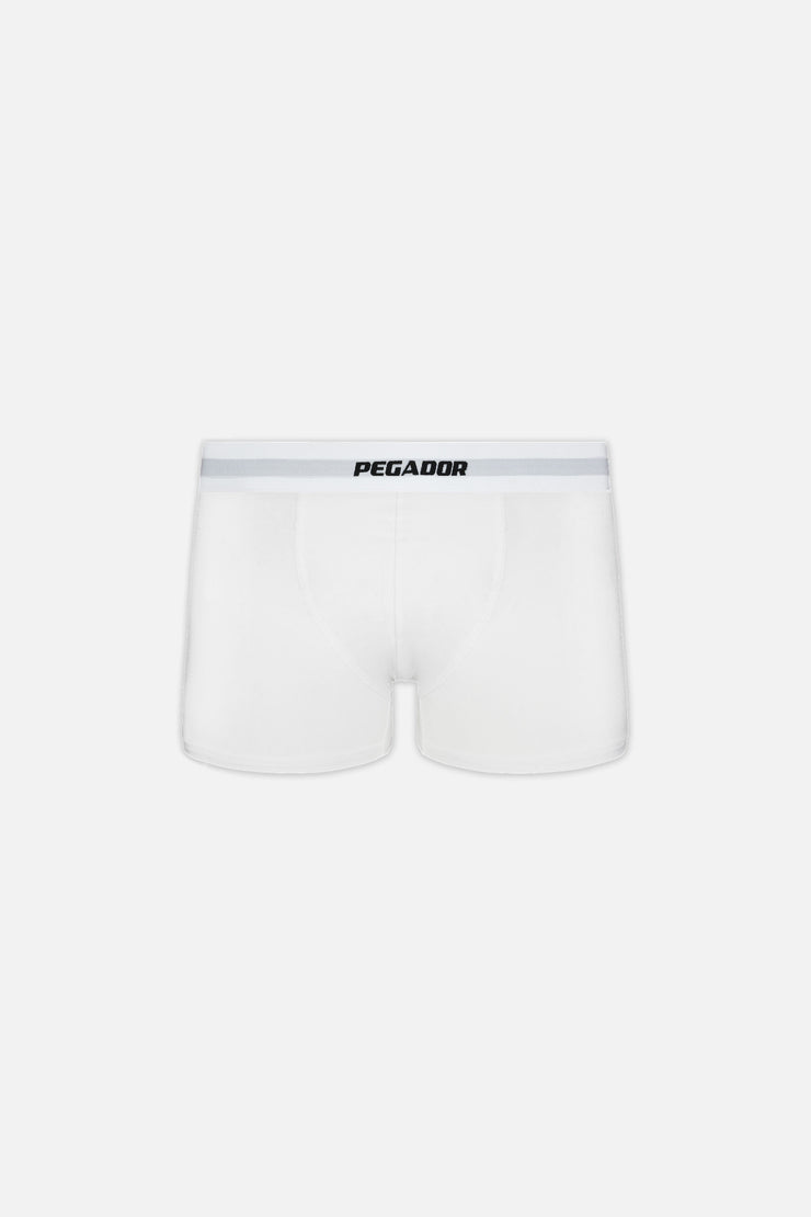 Pegador Camino Boxershorts Single Logo 3 Pack White White