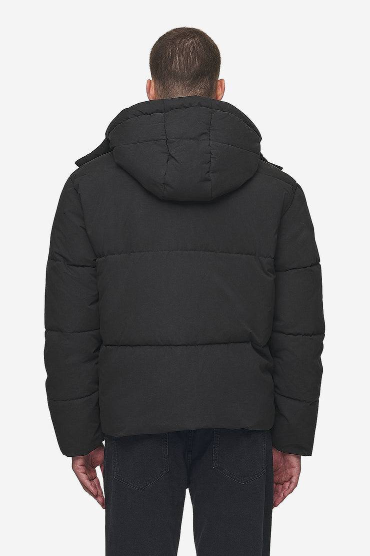 Pegador Carvel Water-Reactive Logo Puffer Jacket Black
