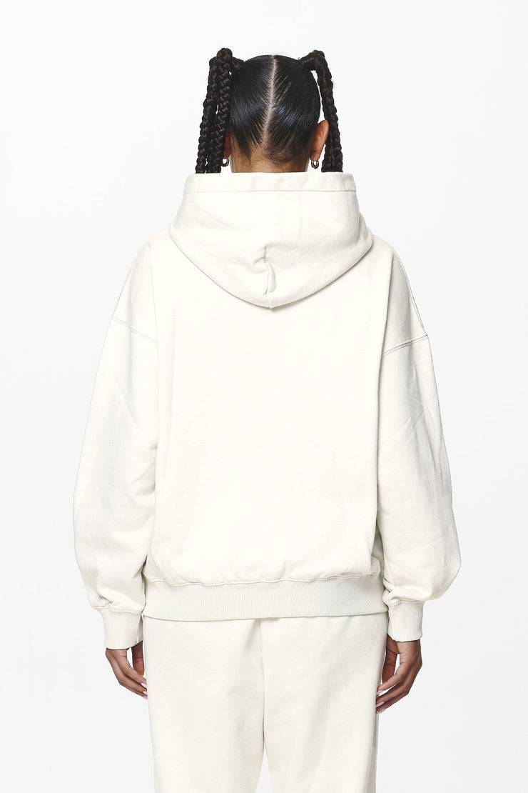 Pegador Clarita Logo Oversized Hoodie Washed Salty Cream Gum