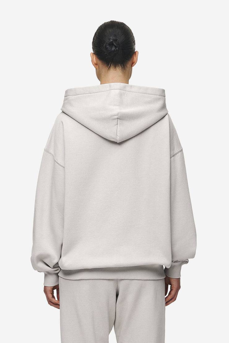 Pegador Clarita Oversized Sweat Jacket Washed Moon Grey Black Gum