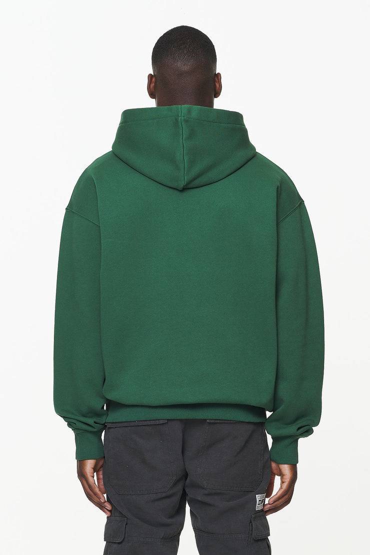 Pegador County Oversized Hoodie Vintage Washed British Green