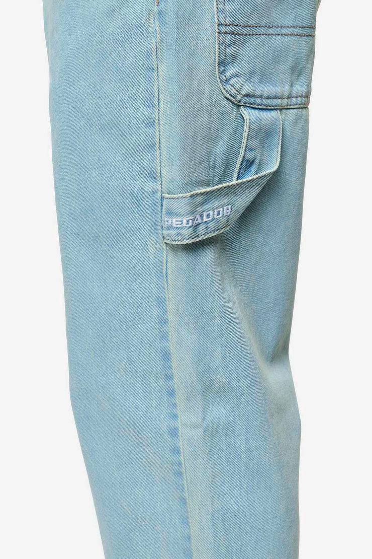 Pegador Daule Baggy Workwear Jeans Sand Washed Blue