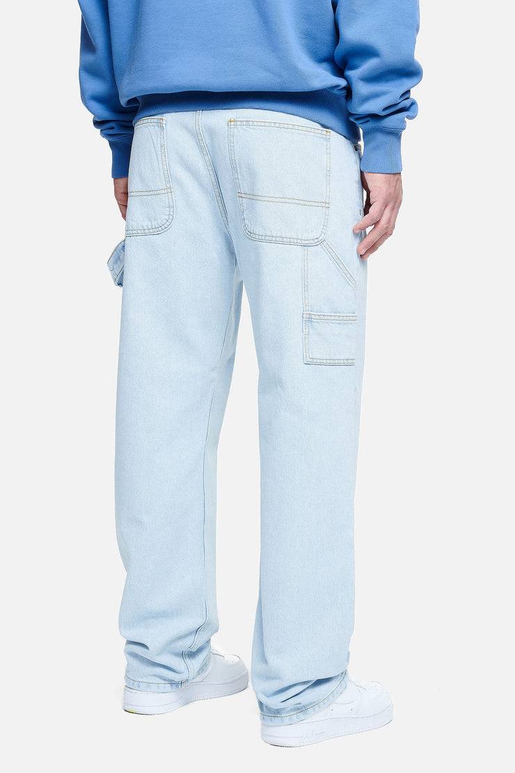 Pegador Daule Baggy Workwear Jeans Washed Cold Blue
