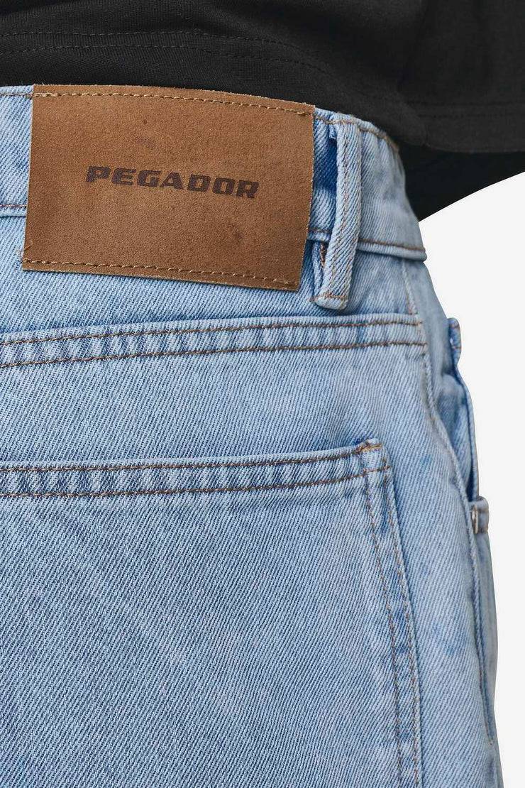 Pegador Daule Baggy Workwear Jeans Washed Light Blue