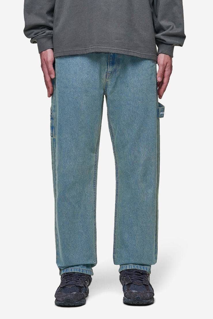 Pegador Daule Baggy Workwear Jeans Washed Vintage Blue