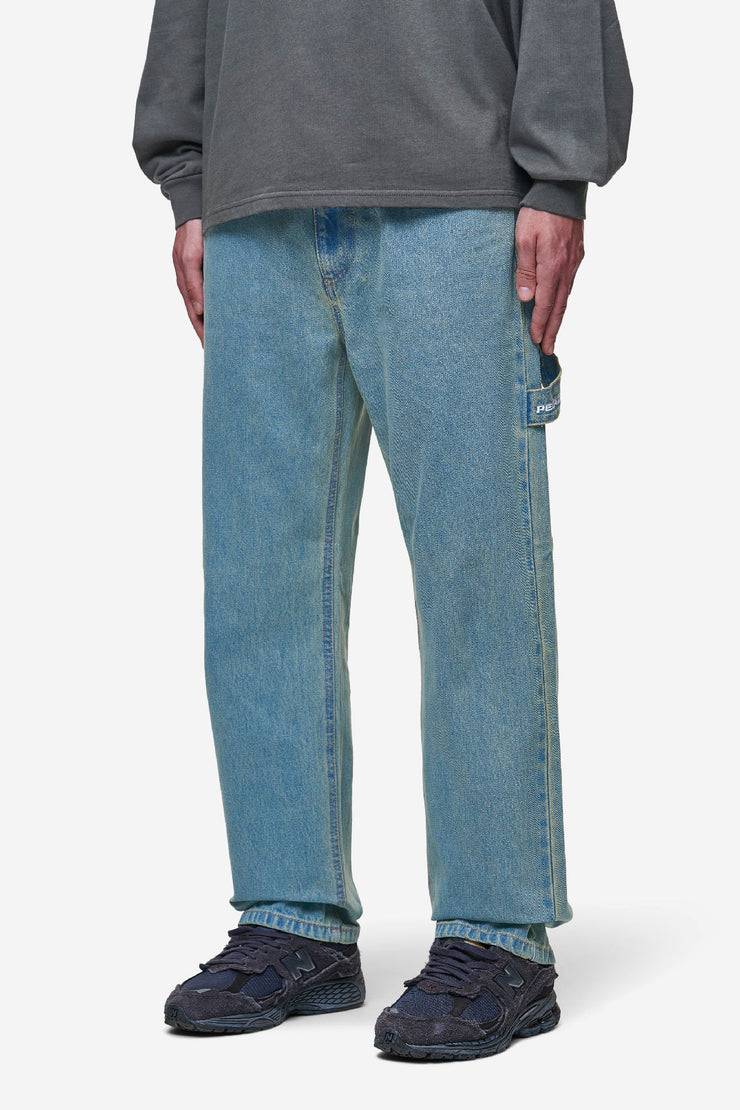 Pegador Daule Baggy Workwear Jeans Washed Vintage Blue