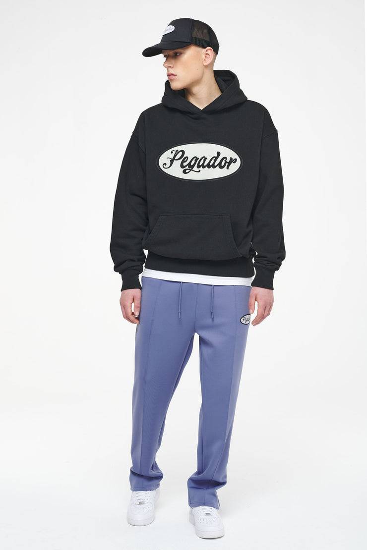 Pegador Davie Wide Track Pants Magic Violet Angels Cream