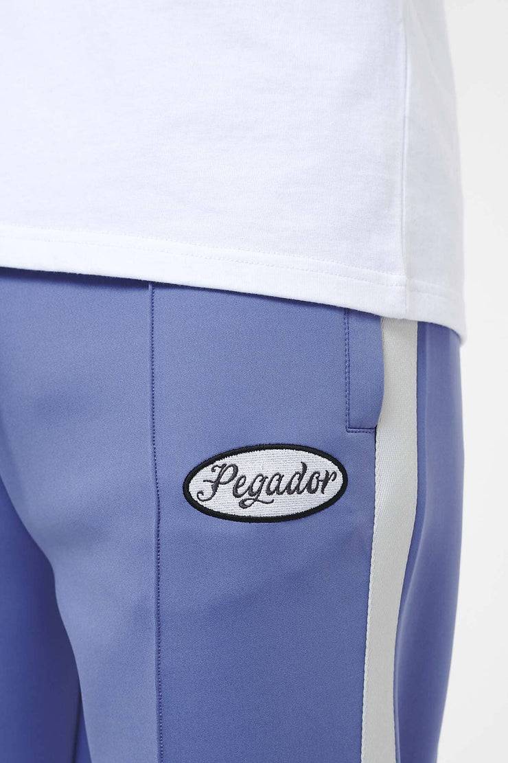 Pegador Davie Wide Track Pants Magic Violet Angels Cream