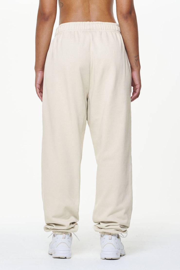 Pegador Durward High Waisted Sweat Pants Vintage Washed Bone White